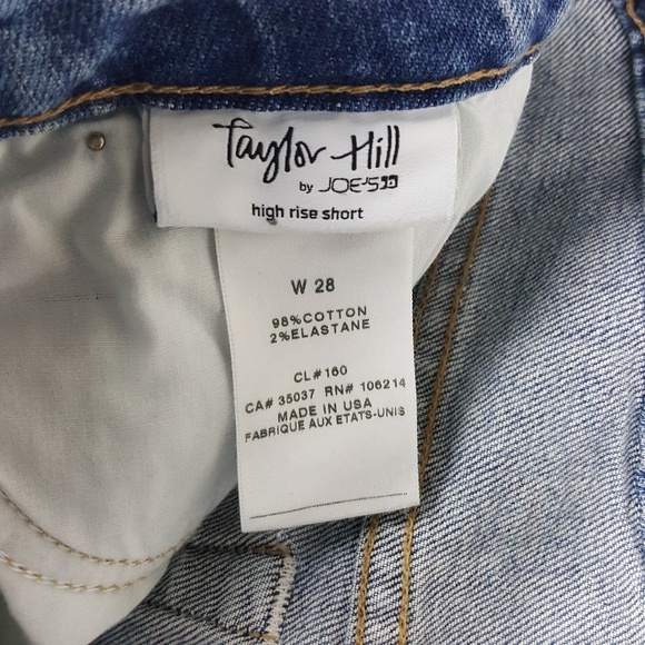 Taylor Hill by Joe's Jeans 'High Rise Short' Sz 28 - Picture 3 of 4